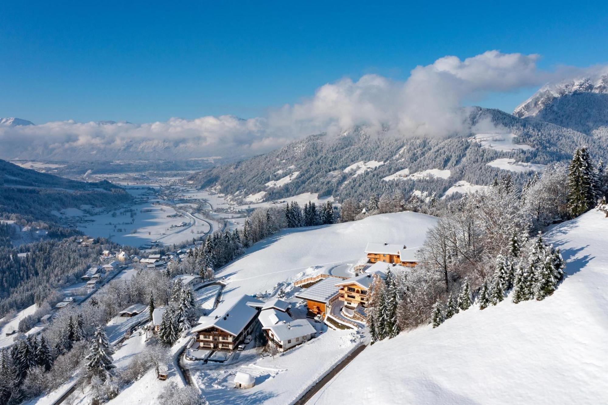 Alpenchalets Oberlaiming Itter Esterno foto