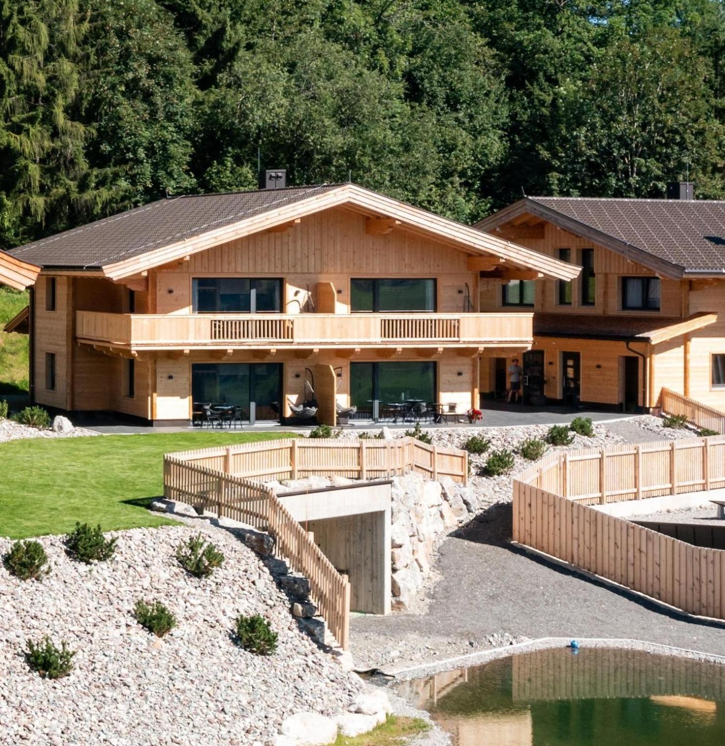 Alpenchalets Oberlaiming Itter Esterno foto